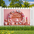 thumbnail image 2 of Balloon Decoration Banner Cake Decoration Party Backdrop Crown Decoration for Birthday Party Kids Celebration Indoor Decoration, 2 of 9