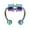 Multicolor, variant on Jiaroswwei Nose Ring Reusable Non Piercing Alloy Horseshoe Nose Ring for Party