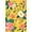 Yellow, Pattern 3, variant on ODIKA 4'x6' Pink Hot Flourish with Chartreuse Accents Washable Area Rug Elegant Swirls and Botanical Motifs for Modern Stain Resistant, Low Pile, Easy Care for Dorm Room, Small Living
