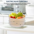 thumbnail image 4 of Electric Salad Spinner - Lettuce Vegetable Dryer, USB Rechargeable, Quick Drying Fruit with Bowl, 4 of 6