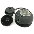 thumbnail image 3 of Japanese Imperial Dots Black Cast Iron Tea Pot Trivet and Cups Set Serves 2 Beautifully Packaged in Teapot Gift Box Excellent Home Decor Asian Living Gift for Sophisticated Moms And Housewarming, 3 of 4