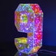 thumbnail image 1 of Teissuly Valentine's Day 100 Lamp Beads LED Luminous Alphabet Numbers Decorative Lights Holiday Decorative Lights Wedding Birthday Party Teissuly WER202312024938, 1 of 3