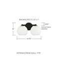 thumbnail image 3 of Capital Lighting 152121-548 Ansley 2 Light 15" Wide Vanity Light - Brass, 3 of 7