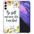 thumbnail image 1 of Be Still and Know ,Bible Quote Case for Samsung Galaxy S23 ,Aesthetic Art Design Pattern TPU Shock Proof Cover Case, 1 of 6