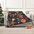 thumbnail image 7 of Yayeee Throw Blanket for Couch Soft Warm 60" x 80" Sofa Chair Bed Decoration, Colorful Flower, 7 of 7