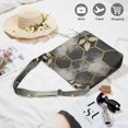 thumbnail image 2 of Canvas Aesthetic Tote Bag for Women Office Workers Cute Fashion Tote Bags with Zipper Tote Reusable Bags,marble Modern Geometric Flowers Abstract Women's Retro Large Size Canvas Shoulder Bag Hobo Cros, 2 of 5