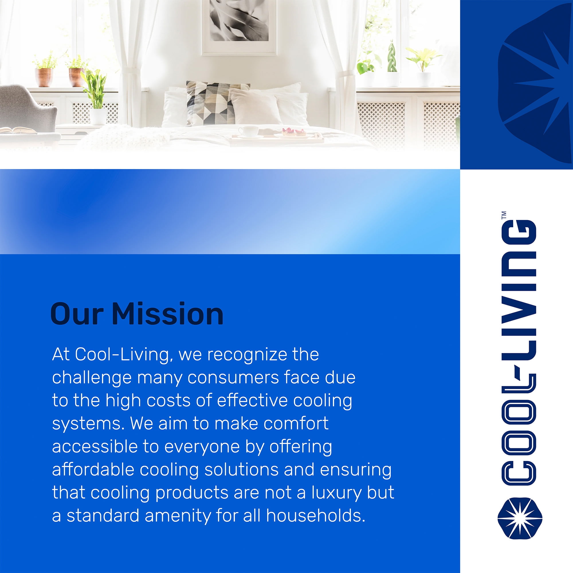 Cool-Living 6,000 BTU Window Mount Room Air Conditioner with Installation Kit