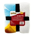 thumbnail image 2 of Pokemon Pikachu Bolt Silk Touch Sherpa Throw Blanket, 2 of 6