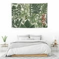 thumbnail image 4 of COMIO  Herbs Plant Tapestry Wall Hanging Nature Wildfloral Spring Green White Tapestry For Bedroom Aesthetic Dorm Living Room Home Decor (Green and White), 4 of 7