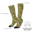 thumbnail image 6 of Fotbe Transportation Prints print Women's Men's Novelty Crew Socks Cotton Socks Knee High Socks for Walking,Running,Nurses,Pregnancy, 6 of 8