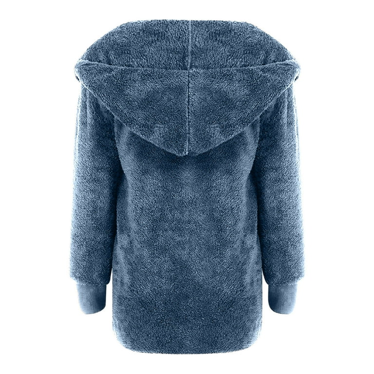 Women's oversized open front hooded best sale draped pockets cardigan coat