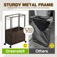 thumbnail image 5 of Greenstell Cesto Para La Ropa Sucia Con Ruedas Cesto Para La Ropa Sucia Delgado De 45 L Con 2 Bolsas Forro Extraíbles Y 2 Bolsas De Malla Cesto Estrecho Para Ropa Sucia Organizador De Ratán Sintético, 5 of 5