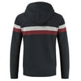 thumbnail image 4 of Geeksport Mens Full Zipper Hooded Fleece Jacket Sherpa Lined Hoodies Thick Knitted Cardigan Sweaters Outerwear, 4 of 4