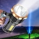 thumbnail image 4 of Linterna LED portátil | Luz de trabajo COB recargable por USB | Diseño de computadora de mano de escritorio montada en la pared | Haz ajustable de largo alcance | Negro | Emergencia para acampar al, 4 of 8
