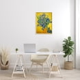 thumbnail image 2 of Stupell Industries Vaas met Irissen Vincent van Gogh Iris Flower Painting Painting White Framed Art Print Wall Art, Design by one1000paintings, 2 of 8
