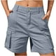 thumbnail image 1 of Pantalones Cortos de Mujer con Bolsillos Traje de Verano Casual Cinco Cuartos de Longitud, Tela Ligera para Uso Diario, de Playa Y de Fiesta, 1 of 7