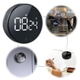 thumbnail image 7 of Shoreew LED Kitchen Timer Magnetic Countdown Clock for Cooking Baking Adjustable Angle Rotating Operation Loud Alarm Exercise Tracking Timer, 7 of 7