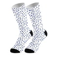 thumbnail image 1 of Stockings For Adults Funny Animal Print Bone Design Comfortable Stretchable Stockings Stocking For Home And Leisure 5PCS, 1 of 8