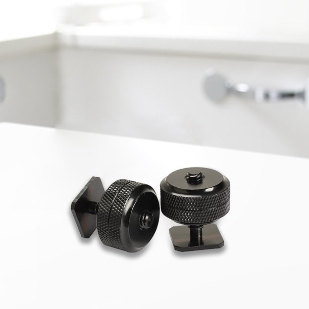 2 uds 1/4 tornillo de trípode a adaptador de montaje de zapata para Flash de cámara Likrtyny Para estrenar