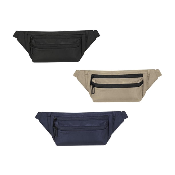 Paquete 70 piezas Cangurera con doble compartimento frontal azul 33.5 x 14