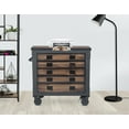 thumbnail image 3 of Duramax 36 inches 5-Drawers Rolling Tool Chest with Wood Top, 3 of 10