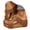 Khaki, variant on Women's Wedge Platform Slippers Open Toe Cork Footbed Slip on Dressy Casual Summer Beach Shoes