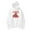 White, variant on Red Leather Merch Hat Hoodie Spring Autumn Fashion Men/Women Casual  Long Sleeve Sweatshirts