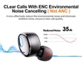 thumbnail image 3 of Auriculares inalámbricos Bluetooth Kurdene S8 con 38 horas de reproducción IPX8, 3 of 5