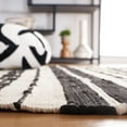 thumbnail image 4 of SAFAVIEH Striped Kilim Ottoline Striped Cotton Area Rug, Beige/Black, 4' x 6', 4 of 8