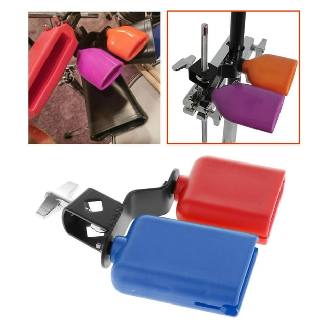 VONKY Double Mounted Bell Set Noisemaker Percussion Instrument Accessory Style A