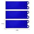 thumbnail image 3 of KeirineCC 3 Pcs 53.9" Snow Sled Mat Roll up Flexible Snow Sled for Adults Flying Lightweight Carpet Plastic Snowboard Sled High Speed Snow Sledding Equipment(Blue), 3 of 8