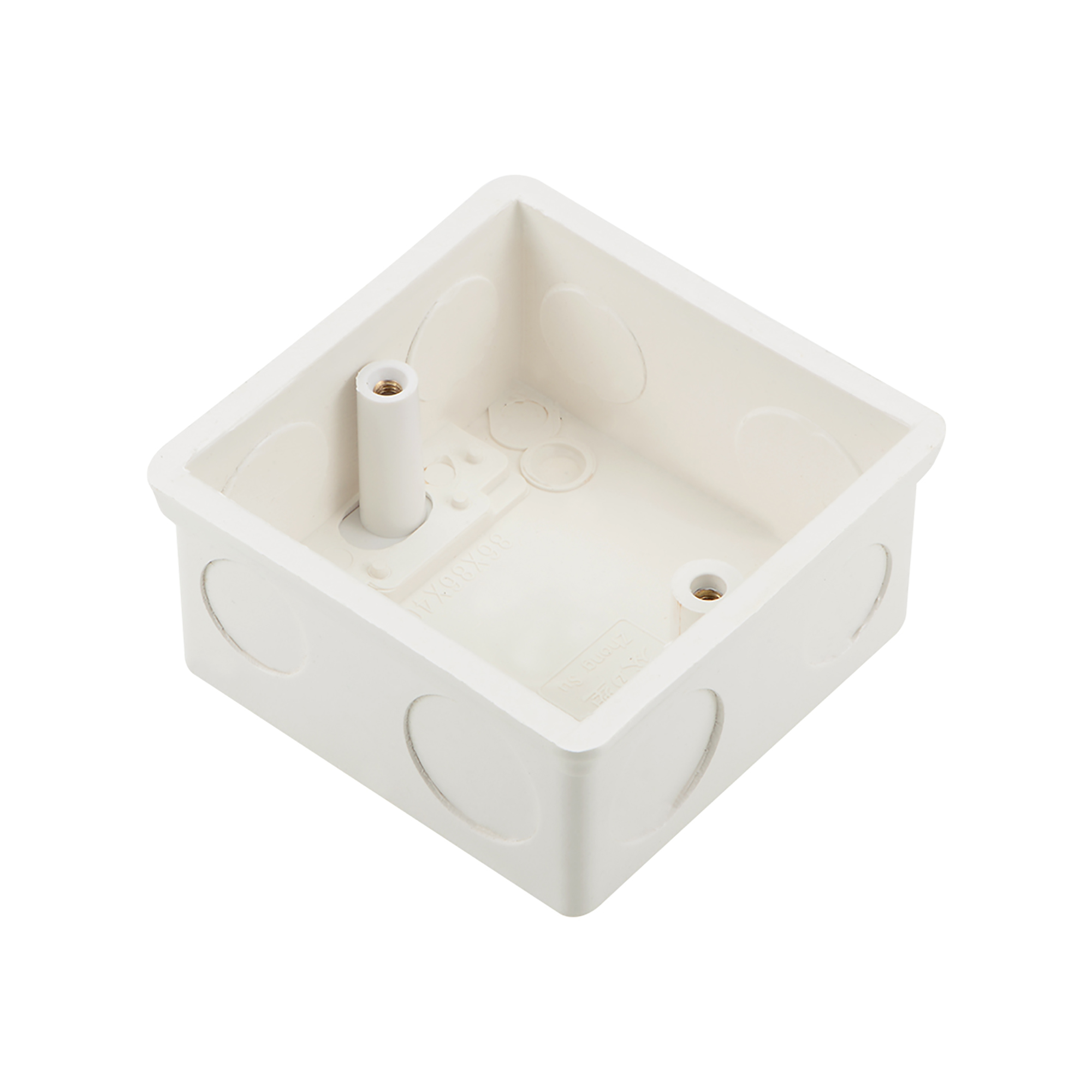 Wall Switch Box Deep Case Recessed Mount 86 Type Single Gang White