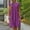 Purple, variant on Women Solid Dress Short Sleeve Fold Loose Round Neck Mini Dress Holiday Dress Dresses for Women Flare Midi Dress Swing Dress with Pockets Dress Women Long Sleeve Womens Casual Dresses Petite Summer