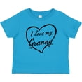 thumbnail image 3 of Inktastic I Love My Granny in Black Chalk Heart Boys or Girls Baby T-Shirt, 3 of 5
