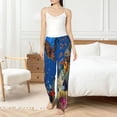 thumbnail image 4 of Balery Colorful Coral Reef Pantalones de pijama para mujer, pijamas ultraligeros, pantalones de estar por casa-3X-Large, 4 of 6