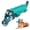 blue, variant on Indestructible Dog Chew Toy for Aggressive Large Dogs, Alligator Shape, Nylon & Rubber, Dental Care