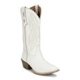 thumbnail image 2 of Justin Boots Womens Rae Midnight Embroidered Square Toe Cowboy  Mid Calf Bo, 2 of 5