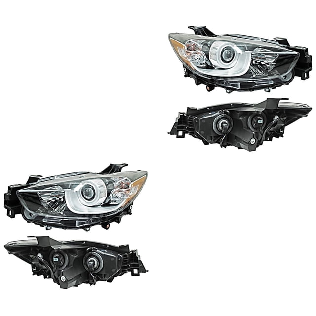 Par de Faros TYC Cx-5 2013 A 2017 Mazda