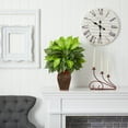 thumbnail image 4 of Nearly Natural Dieffenbachia with Decorative Vase Silk Plant Green, 4 of 4