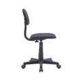 thumbnail image 3 of Silla Secretarial Ergonómica de Oficina y Hogar | Altura Ajustable, Respaldo Cómodo y Base con Ruedas – Negra, 3 of 7