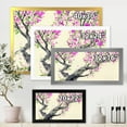 thumbnail image 4 of Designart 'The Japanese Tree With Purple Flowers On' Traditional Framed Art Print, 4 of 4