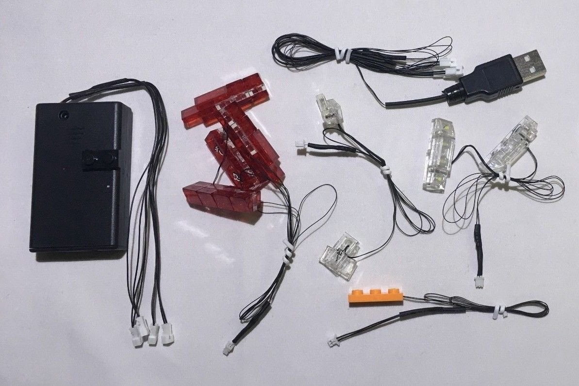 lego porsche 911 gt3 rs light kit