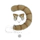 thumbnail image 1 of Simulation for Cat Tail & Ear Headband Cosplay Faux Fur Animal Props Anime Party Costume for Lady Girls Adjustable Easil Sky Blue, 1 of 4