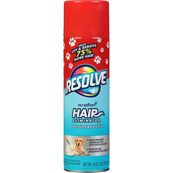 RESOLVE Pet Expert Hair Eliminator, Floral, 18 oz Aerosol Spray, 6/Carton (99713CT)