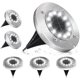thumbnail image 1 of Outdoor Solar Light, Solar Garden Light 12 Leds Ground Lighting 6000k Cold White Waterproof Ip65 Sol, 1 of 5