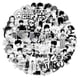 thumbnail image 2 of 100/50PCS Anime Negro Y Blanco Mixto Demon Slayer/Haikyuu !/Jujutsu Kaisen/My Hero Academia/Pegatinas, 2 of 3