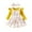 Yellow, variant on GYRATEDREAM Thanksgiving Baby Girl Outfit My First Christmas Infant Long Sleeve Romper Suspender Skirt Set 3Pcs for 0-18M Yellow