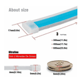 thumbnail image 5 of Tira Led Drl Flexible  Bloosom Direccional Secuencial Auto 60 Cm Azul, 5 of 5
