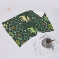 thumbnail image 7 of YFYANG Absorbent Towel, Soft Skin-Friendly Green Santa's Deer Washcloth Bath Towel, Suitable for All Skin, 27.5 x 16-inch, 7 of 7