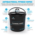 thumbnail image 4 of Paquete de toallitas Fitness Wipex de 400 unidades (paquete de 3) con 3 cubos, 4 of 9